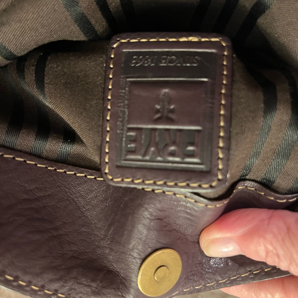Frye Dark Brown Leather Crossbody Bag - Picture 7 of 14